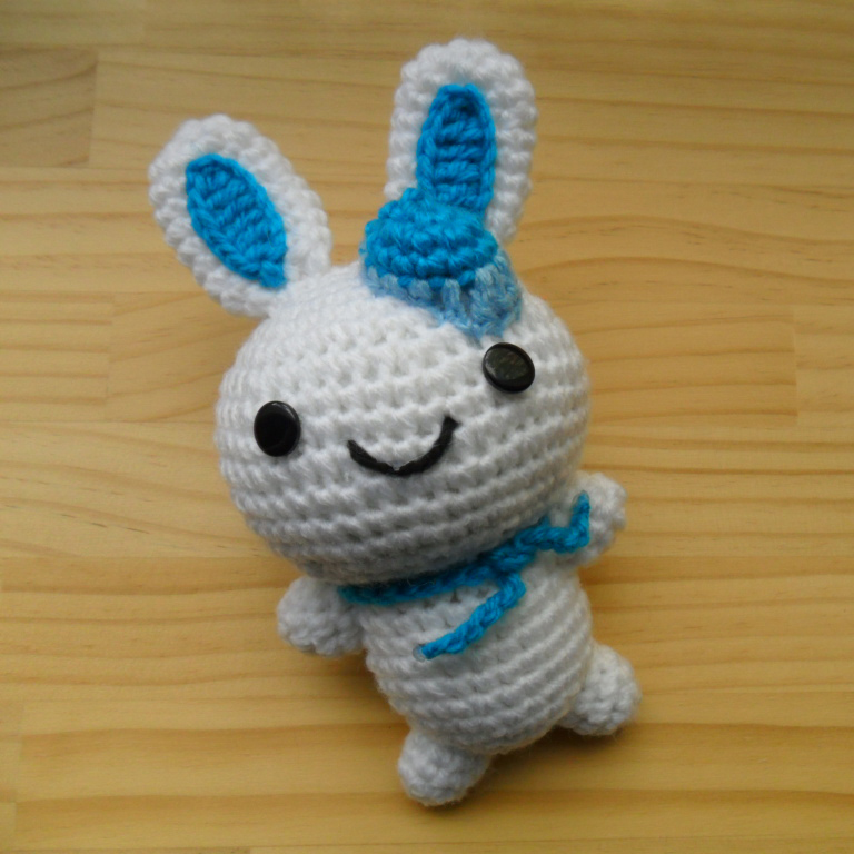 Amigurumi Doll - White Bunny